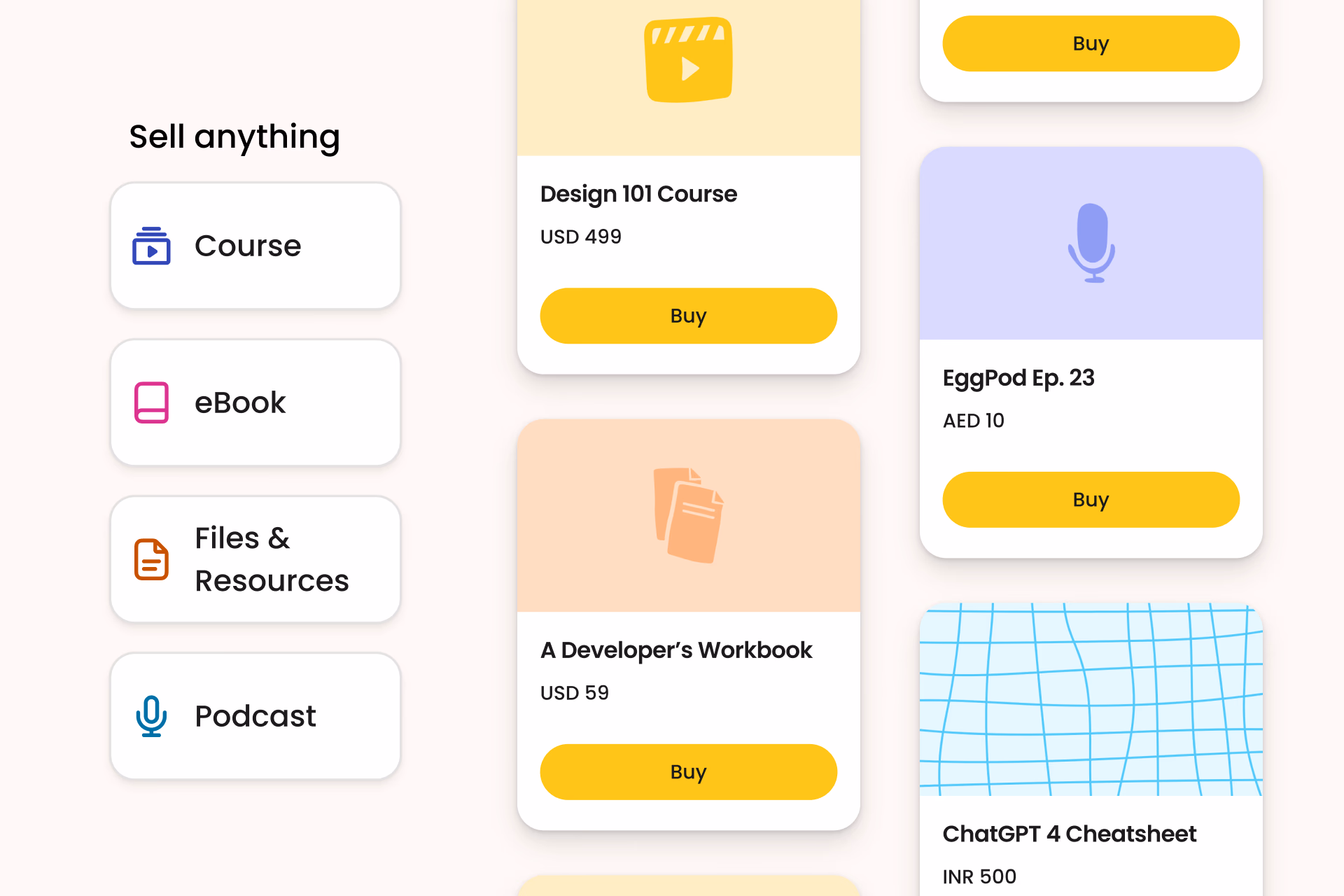 Examples of useful tools and products